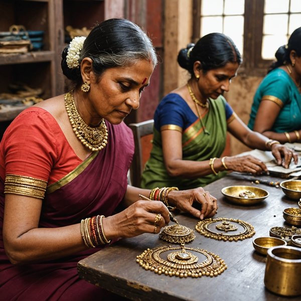 Où participer à des ateliers de fabrication de bijoux traditionnels en Inde : artisans et techniques recommandés ?